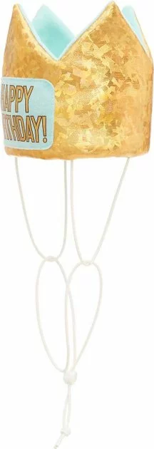 Frisco Happy Birthday Crown, X-Small/Small + Dog & Cat T-Shirt, Pink 5 Frisco Happy Birthday Crown, X-Small/Small + Dog & Cat T-Shirt, Pink - Image 3