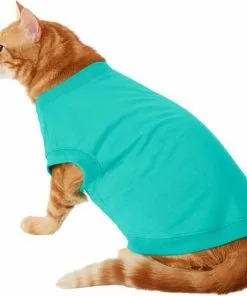 Frisco Basic Dog & Cat T-Shirt, Red + Teal -The Frisco Store 302650 PT5. SY630 V1623084452