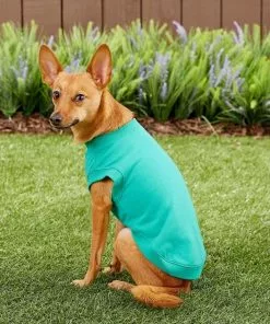 Frisco Basic Dog & Cat T-Shirt, Red + Teal -The Frisco Store 302650 PT7. SY630 V1623051747