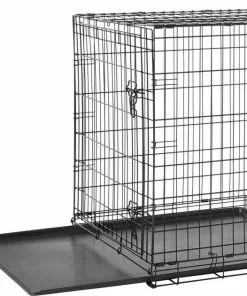 Frisco||Goody Box Frisco Fold & Carry Double Door Collapsible Wire Crate + Goody Box Puppy Toys, Treats & Potty Training -The Frisco Store 302728 PT3. SY630 V1658256946