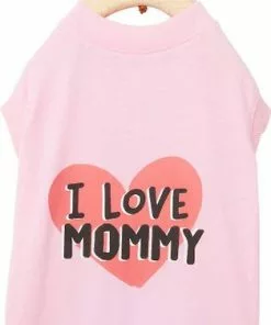Frisco I Love Daddy + I Love Mommy Dog & Cat T-Shirt, Pink 16 Frisco I Love Daddy + I Love Mommy Dog & Cat T-Shirt, Pink -The Frisco Store 302752 PT5. SY630 V1623084755
