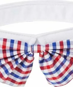 Frisco Plaid Dog & Cat Bow Tie, Red & Blue + Orange & Blue -The Frisco Store 302786 PT3. SY630 V1623049347