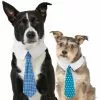 Frisco Plaid Dog & Cat Neck Tie, Blue Plaid + Polka Dot, Teal -The Frisco Store 302794 MAIN. SY630 V1623039471