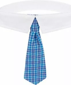 Frisco Plaid Dog & Cat Neck Tie, Blue Plaid + Polka Dot, Teal 14 Frisco Plaid Dog & Cat Neck Tie, Blue Plaid + Polka Dot, Teal -The Frisco Store 302794 PT3. SY630 V1623061044