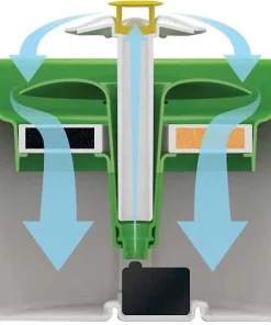 Catit||Frisco Catit Flower Plastic Fountain, 100-oz + Frisco Pet Toy & Bowl Cleaning Wipes -The Frisco Store 303288 PT3. SY630 V1623043963