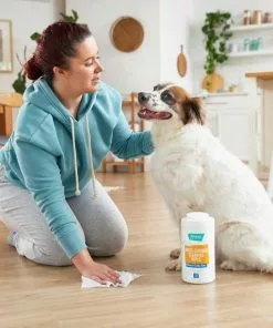 Frisco Dog Training & Potty Pads, 22 x 23-in, 150 count, Unscented + Multi-Surface Cleaning Citrus Scented Wipes -The Frisco Store 303400 PT7. SY630 V1623066758