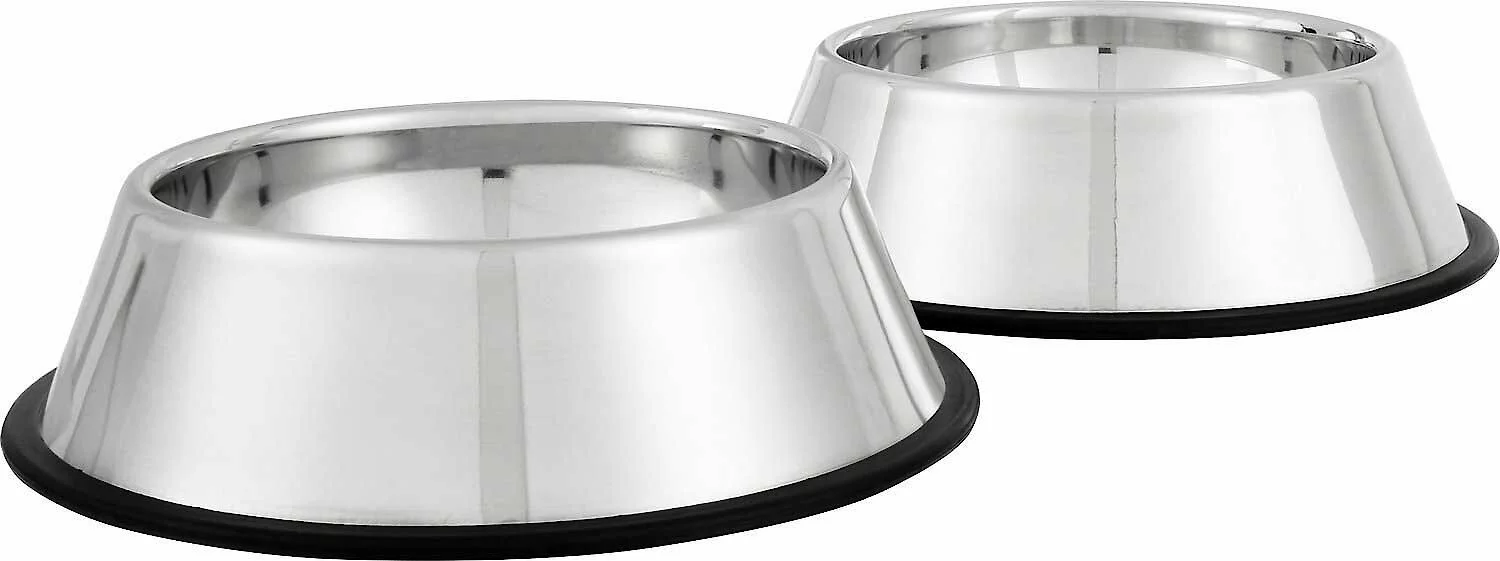 Frisco Fold & Carry Double Door Collapsible Wire Dog Crate & Mat Kit + Stainless Steel Bowl, 4.75-cup, 2 count 8 Frisco Fold & Carry Double Door Collapsible Wire Dog Crate & Mat Kit + Stainless Steel Bowl, 4.75-cup, 2 count - Image 6