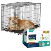 Frisco Fold & Carry Single Door Collapsible Wire Crate, 36 inch + Extra Large Printed Dog Training & Potty Pads, 28 x 34-in, 40 count, Unscented 2 Frisco Fold & Carry Single Door Collapsible Wire Crate, 36 inch + Extra Large Printed Dog Training & Potty Pads, 28 x 34-in, 40 count, Unscented -The Frisco Store 303438 MAIN. SY630 V1623088083