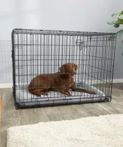 Frisco Heavy Duty Fold & Carry Double Door Collapsible Wire Crate & Mat Kit, + Extra Large Dog Training & Potty Pads, 28 x 34-in, 150 count, Unscented 14 Frisco Heavy Duty Fold & Carry Double Door Collapsible Wire Crate & Mat Kit, + Extra Large Dog Training & Potty Pads, 28 x 34-in, 150 count, Unscented -The Frisco Store 303458 PT4. SY630 V1623166976