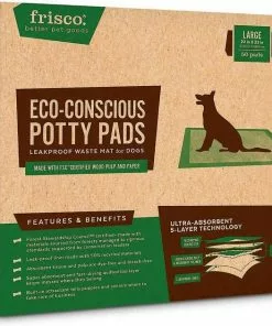 Frisco Refill Poop Bags, Scented, 120 count + Eco-Conscious Dog Training & Potty Pads, 22 x 23-in, 50 count, Unscented 15 Frisco Refill Poop Bags, Scented, 120 count + Eco-Conscious Dog Training & Potty Pads, 22 x 23-in, 50 count, Unscented -The Frisco Store 303542 PT4. SY630 V1623034047