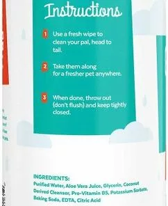 Mobile Dog Gear||Frisco Mobile Dog Gear Week Away Tote Travel Bag, Black, Medium/Large + Frisco Hypoallergenic Grooming Wipes with Aloe for Dogs & Cats, Unscented, 50 count -The Frisco Store 303696 PT7. SY630 V1623090452