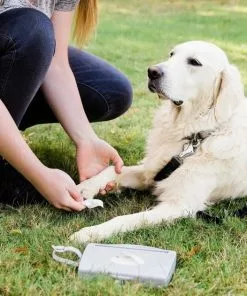 Ubbi||Frisco Ubbi On-The-Go Wipes Dispenser + Frisco Dog Poop Bags with Fabric Dispenser, 30 count, Gray -The Frisco Store 303764 PT3. SY630 V1623081746