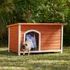 Frisco Craftsman Wooden Outdoor Dog House -The Frisco Store 304029 MAIN. SY630 V1641480720