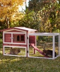 Frisco Wooden Outdoor Rabbit Hutch