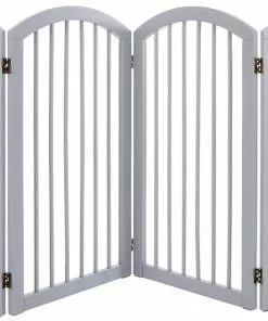 Frisco Arch 4-Panel Solid Wood Dog Gate -The Frisco Store 305151 PT2. SY630 V1639668988