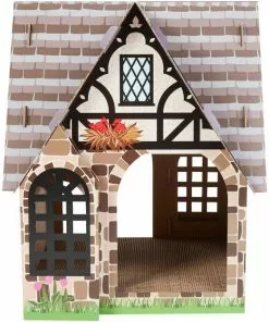 Frisco Tudor House Cardboard Cat House -The Frisco Store 308815 PT2. SY630 V1642088440