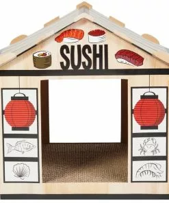 Frisco Sushi Shop Cardboard Cat House -The Frisco Store 308827 PT2. SY630 V1642088732