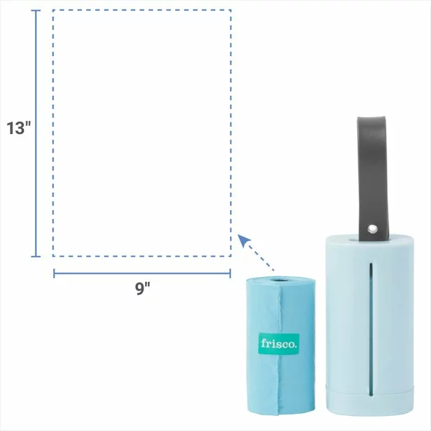 Frisco Poop Bag Square Design Dispenser 4 Frisco Poop Bag Square Design Dispenser - Image 2