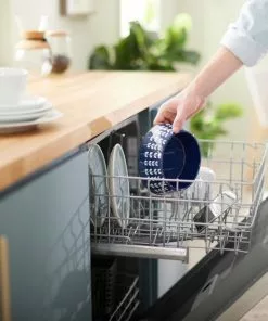 Frisco Leaf Design Stainless Steel Dog & Cat Bowl, Blue -The Frisco Store 311979 PT7. SY630 V1642543182