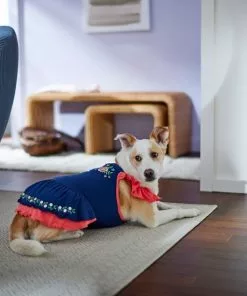 Frisco Embroidered Floral Dog & Cat Dress -The Frisco Store 312128 PT8. SY630 V1644424188