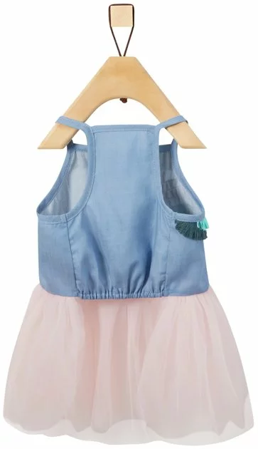 Frisco Rainbow Denim Dog & Cat Dress 7 Frisco Rainbow Denim Dog & Cat Dress - Image 5