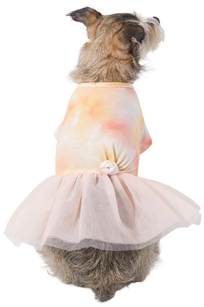 Frisco Tie Dye Pink Tutu Dog & Cat Dress 3 Frisco Tie Dye Pink Tutu Dog & Cat Dress