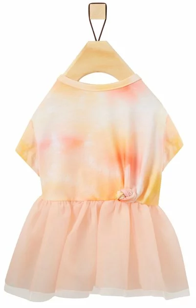 Frisco Tie Dye Pink Tutu Dog & Cat Dress 6 Frisco Tie Dye Pink Tutu Dog & Cat Dress - Image 4