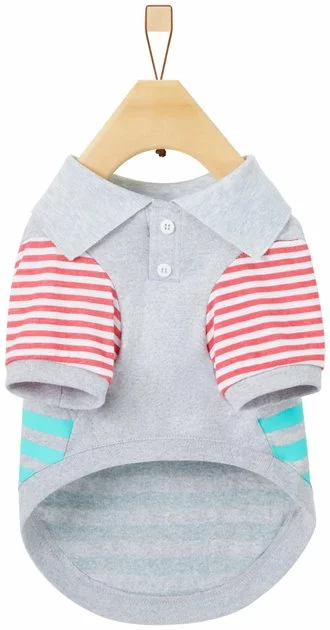 Frisco Striped Polo Dog & Cat Shirt 7 Frisco Striped Polo Dog & Cat Shirt - Image 5