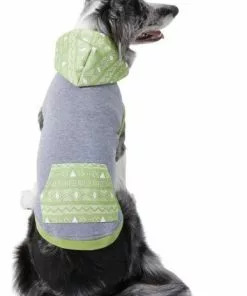 Frisco Green Southwest Dog & Cat Hoodie