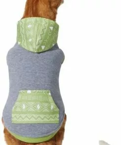 Frisco Green Southwest Dog & Cat Hoodie 11 Frisco Green Southwest Dog & Cat Hoodie -The Frisco Store 312248 PT2. SY630 V1644883908