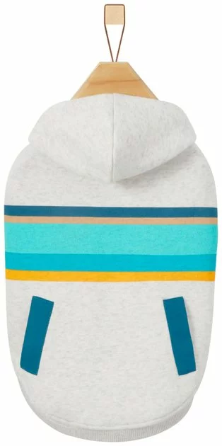 Frisco Striped Grey Dog & Cat Hoodie 6 Frisco Striped Grey Dog & Cat Hoodie - Image 4