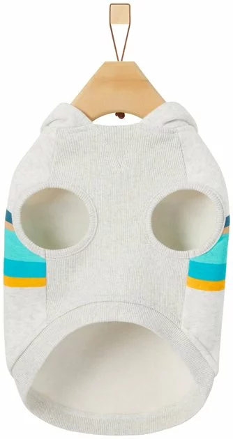 Frisco Striped Grey Dog & Cat Hoodie 7 Frisco Striped Grey Dog & Cat Hoodie - Image 5