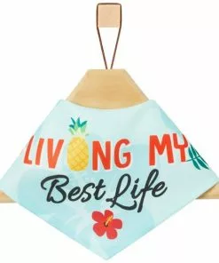Frisco Living My Best Life Dog & Cat Bandana -The Frisco Store 312288 PT3. SY630 V1644883285