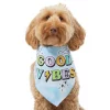 Frisco Good Vibes Dog & Cat Bandana -The Frisco Store 312297 MAIN. SY630 V1644880141
