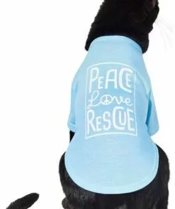 Frisco Peace Love Rescue Dog & Cat T-Shirt 10 Frisco Peace Love Rescue Dog & Cat T-Shirt -The Frisco Store 315067 PT2. SY630 V1646349430