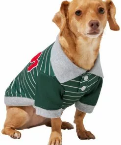 Frisco Green Rugby Dog & Cat Polo Shirt
