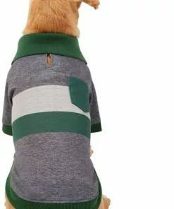 Frisco Green Striped Polo Dog & Cat Shirt 14 Frisco Green Striped Polo Dog & Cat Shirt -The Frisco Store 315091 PT3. SY630 V1646435196