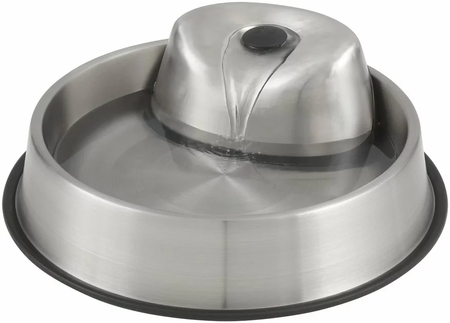 Frisco Stainless Steel Round Dog & Cat Fountain, 1 Gallon 5 Frisco Stainless Steel Round Dog & Cat Fountain, 1 Gallon - Image 3