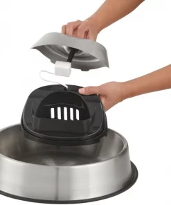 Frisco Stainless Steel Round Dog & Cat Fountain, 1 Gallon 14 Frisco Stainless Steel Round Dog & Cat Fountain, 1 Gallon -The Frisco Store 316358 PT5. SY630 V1637610316