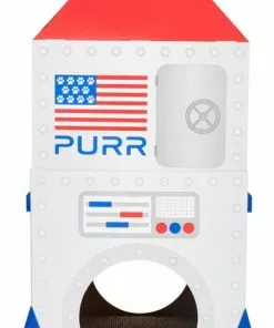 Frisco Spaceship Cardboard Cat House, 2-Story -The Frisco Store 317721 PT2. SY630 V1642088822