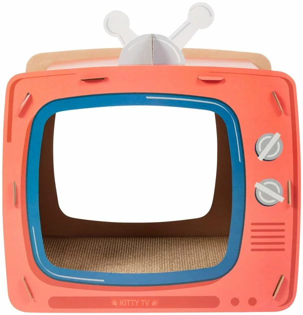 Frisco TV Set Cardboard Cat House 5 Frisco TV Set Cardboard Cat House - Image 3