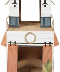 Frisco Farmhouse Cardboard Cat House, 2-Story -The Frisco Store 317733 PT2. SY630 V1642088518