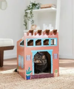 Frisco Southwestern House Cardboard Cat House -The Frisco Store 317739 PT3. SY630 V1642099125