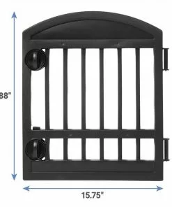 Frisco 4-Panel Plastic Exercise Playpen, Black + Dog Training & Potty Pads, 22 x 23-in, 150 count, Unscented -The Frisco Store 318956 PT3. SY630 V1630360924