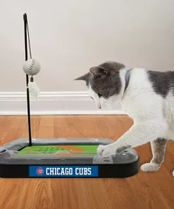 Frisco||Pets First Frisco Baseball Bear Plush and Crinkle Kicker Toy + Pets First Chicago Cubs Baseball Cat Scratcher Toy with Catnip -The Frisco Store 318986 PT5. SY630 V1630367217