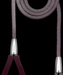 Frisco Outdoor Comfort Print Nylon Padded Collar, Large, Neck: 18 -26-in, Width: 1-in + Outdoor Ultra Reflective Rope Leash With Padded Handle, Boysenberry Purple, 6 - ft -The Frisco Store 319070 PT7. SY630 V1631158325