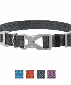 Frisco Outdoor Heathered Nylon Collar, Midnight Black, LG, Neck: 18 -26-in, Width: 1-in + Dog Leash, Midnight Black, LG - Length: 6-ft, Width: 1-in -The Frisco Store 319124 PT1. SY630 V1631161572