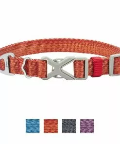 Frisco Outdoor Lightweight Ripstop Nylon Harness, Flamepoint Orange, Large, Neck: 18 to 28-in, Girth 24 to 34-in + Heathered Nylon Collar, Flamepoint Orange, Large, Neck: 18 -26-in, Width: 1-in -The Frisco Store 319154 PT5. SY630 V1631155888