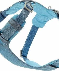 Frisco Outdoor Lightweight Ripstop Nylon Harness, River Blue, Extra Large, Neck: 22 to 34-in, Girth: 32 to 44-in + Heathered Dog Leash, River Blue, Large - Length: 6-ft, Width: 1-in -The Frisco Store 319164 PT3. SY630 V1631158273