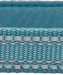 Frisco Outdoor Nylon Reflective Comfort Padded Collar, Bayou Teal, Extra Small, Neck: 8-12-in, Width: 5/8th-in + Dog Leash, Bayou Teal, Small - Length: 6-ft, Width: 5/8-in -The Frisco Store 319212 PT2. SY630 V1631138205